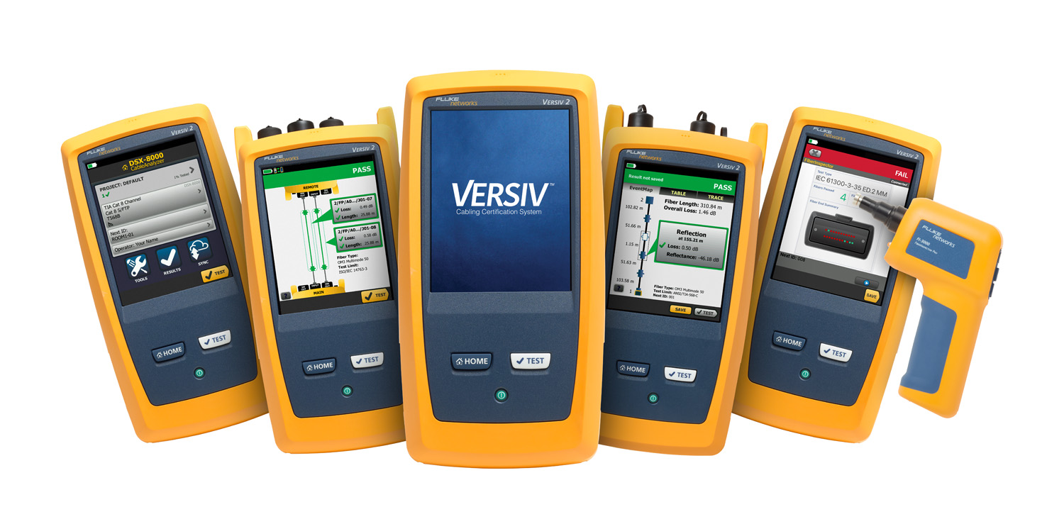 Equipos Versiv Fluke Networks
