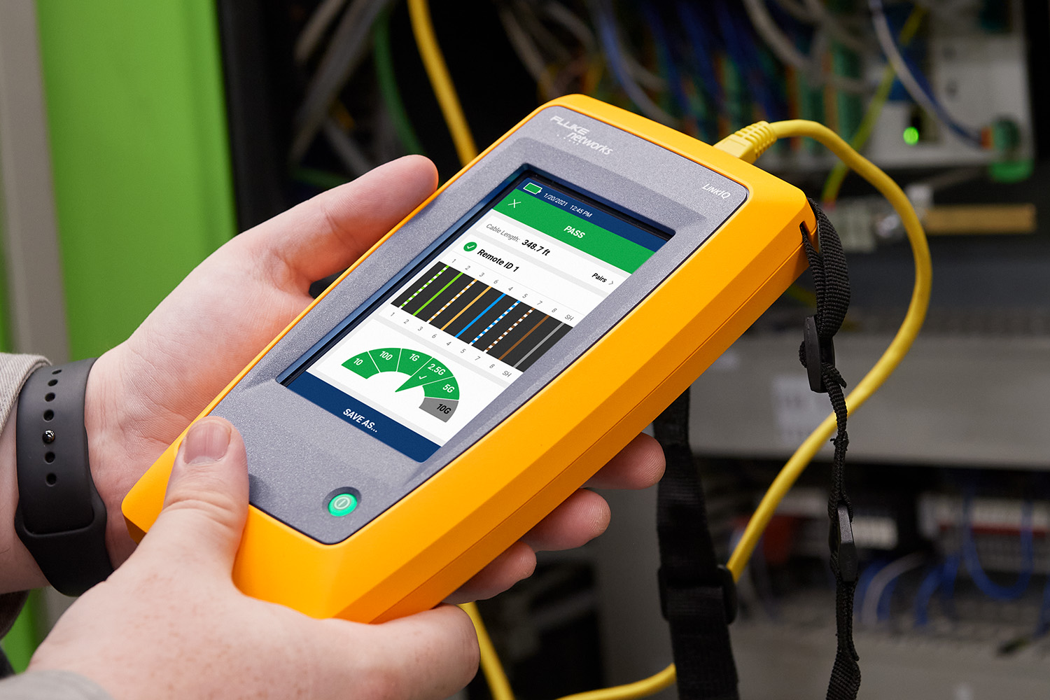 Tester de fibra óptica Fluke