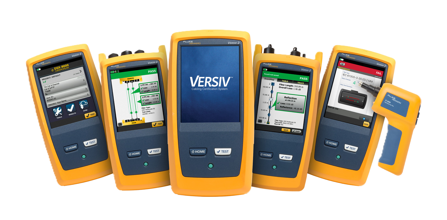 Equipos Fluke Networks Versiv